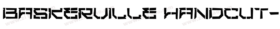 Baskerville Handcut字体转换